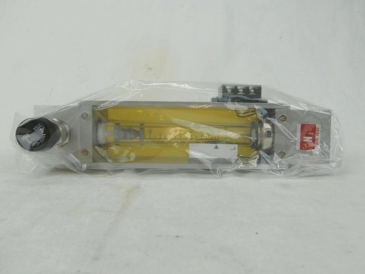 Tokyo Keiso P-510-UA-4N-V3-N2-100L/MIN-0.1MPA Purgemeter Flow Meter New Surplus