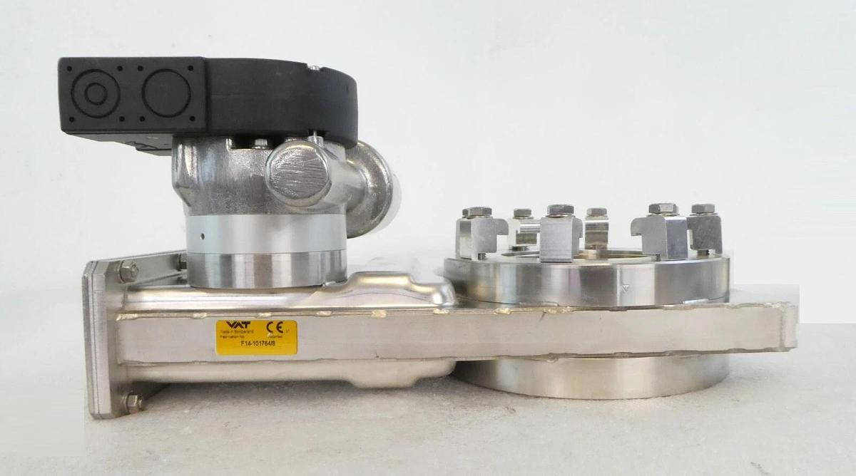 Used VAT F14-101764 High Vacuum Pneumatic Gate Valve 14.0 HV Series Working Spare