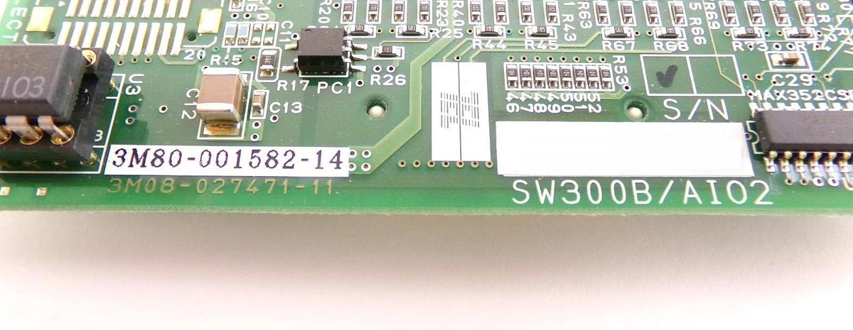 Used TEL Tokyo Electron 3M80-001582-14 Processor PCB SW300B/AIO2 Working