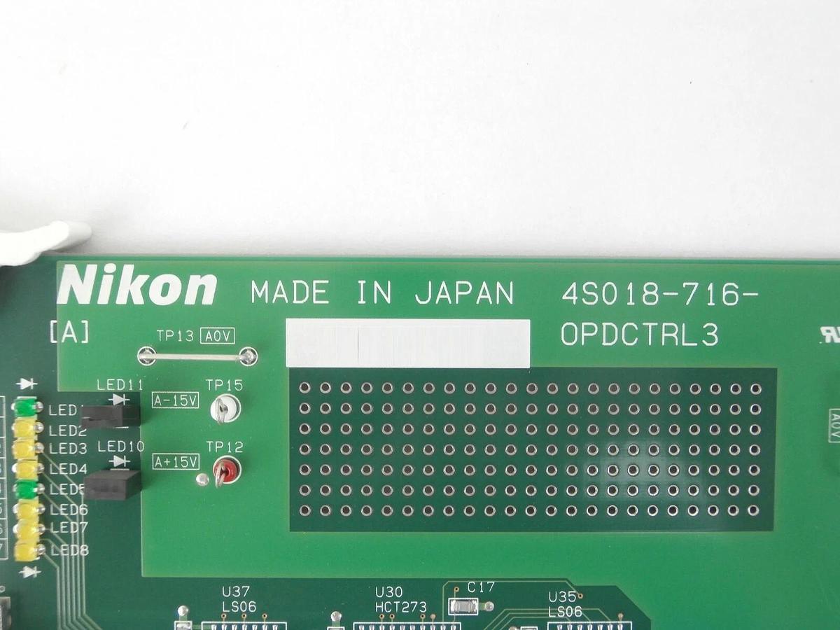 Used Nikon OPD Rack Mount PCB Chassis 4S018-716 4S015-119 4S001-060 NSR-S307E Working