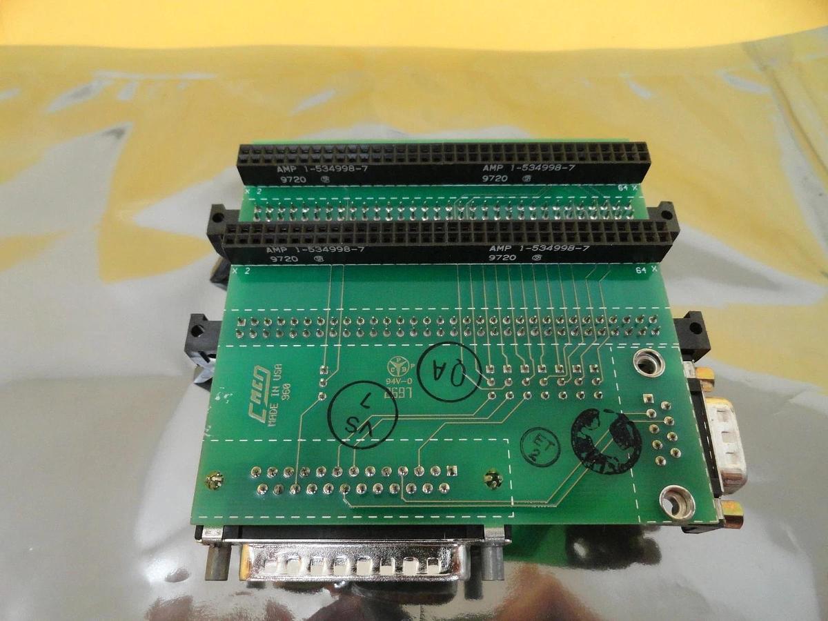 Used AMAT Applied Materials 0100-09362 DPA DIDO Piggy-Back Board PCB P5000 Used