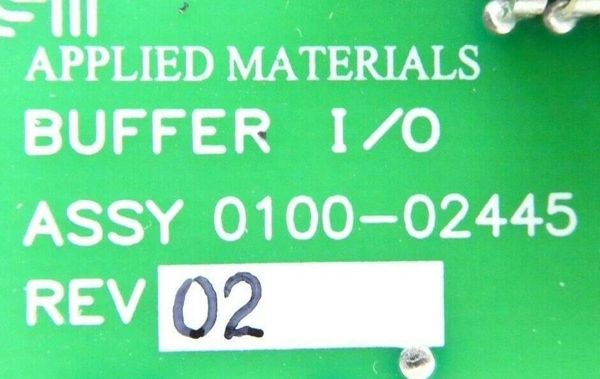 AMAT Applied Materials 0100-02445 Buffer I/O PCB Card P5000 New Spare