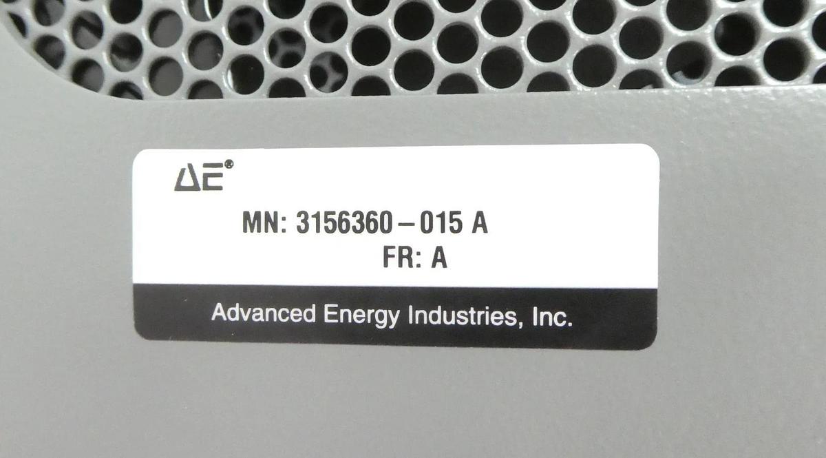 Used HF Paramount 6013 AE Advanced Energy 3156360-015 RF Generator Working Surplus