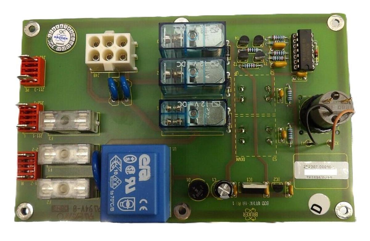 Used Bruker 252307.00096 Operation Key Switch Relay PCB UTTAC-1A UltrafleXtreme Spare