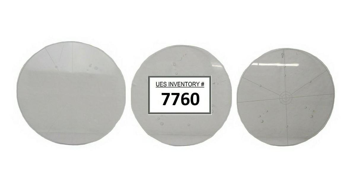 Used SVG Silicon Valley Group 90S 150mm Plastic Calibration Wafer Lot of 3 Working