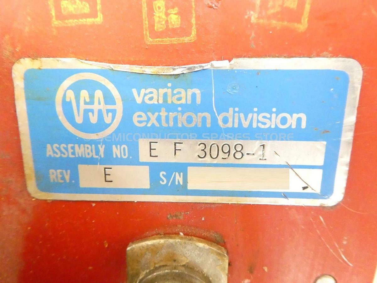 Used Varian Ion Implant Systems F3098001 Power Supply Assembly EF3098-1 Working Spare