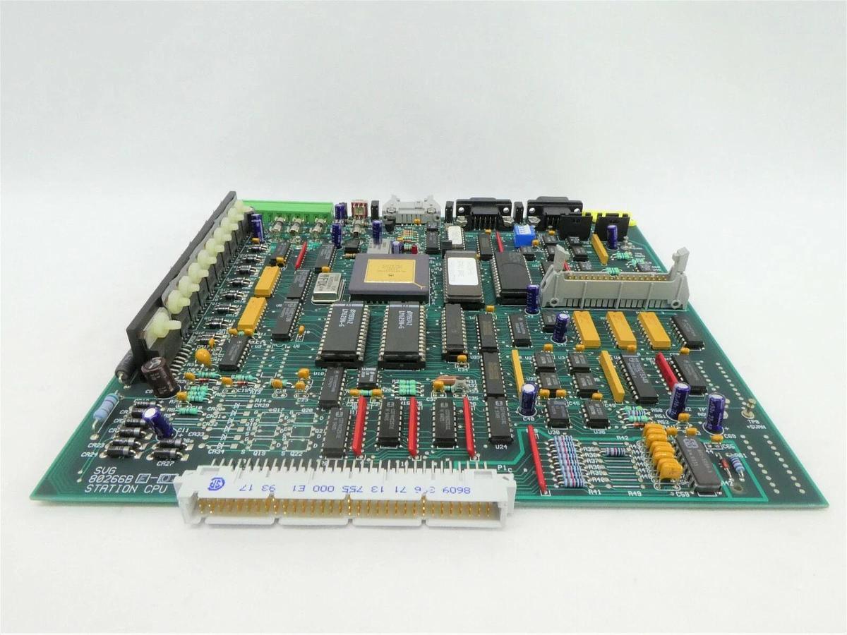Used SVG Silicon Valley Group 80166F3-01 CP Station CPU BD PCB Card 90S DUV Working