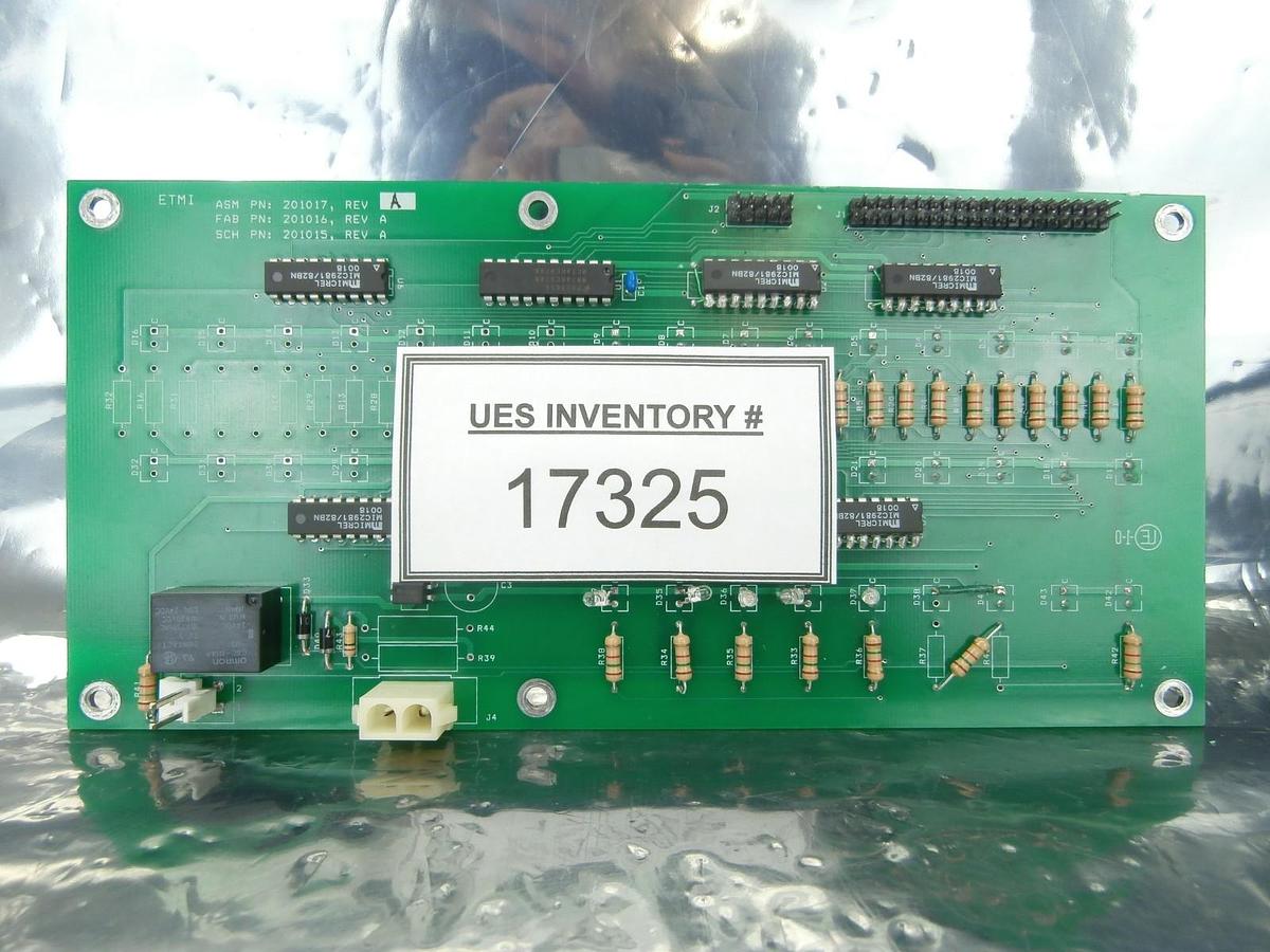 Used ASM Advanced Semiconductor Materials 201017 LED Board PCB ETMI 201016 Used