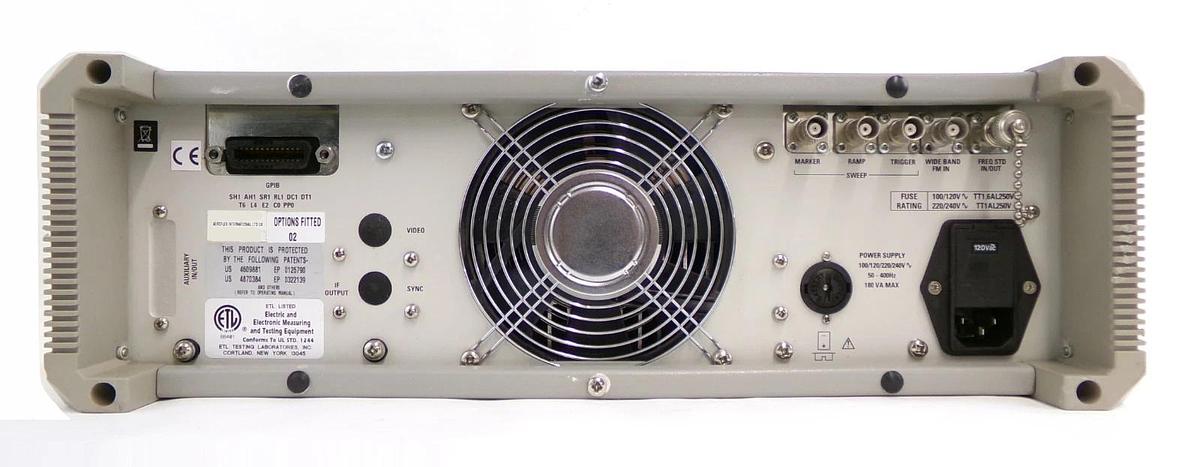 Used IFR 2040 10khz-1.35Ghz Low Noise Signal Generator Opt. 2 9.15 Error 27 As-Is