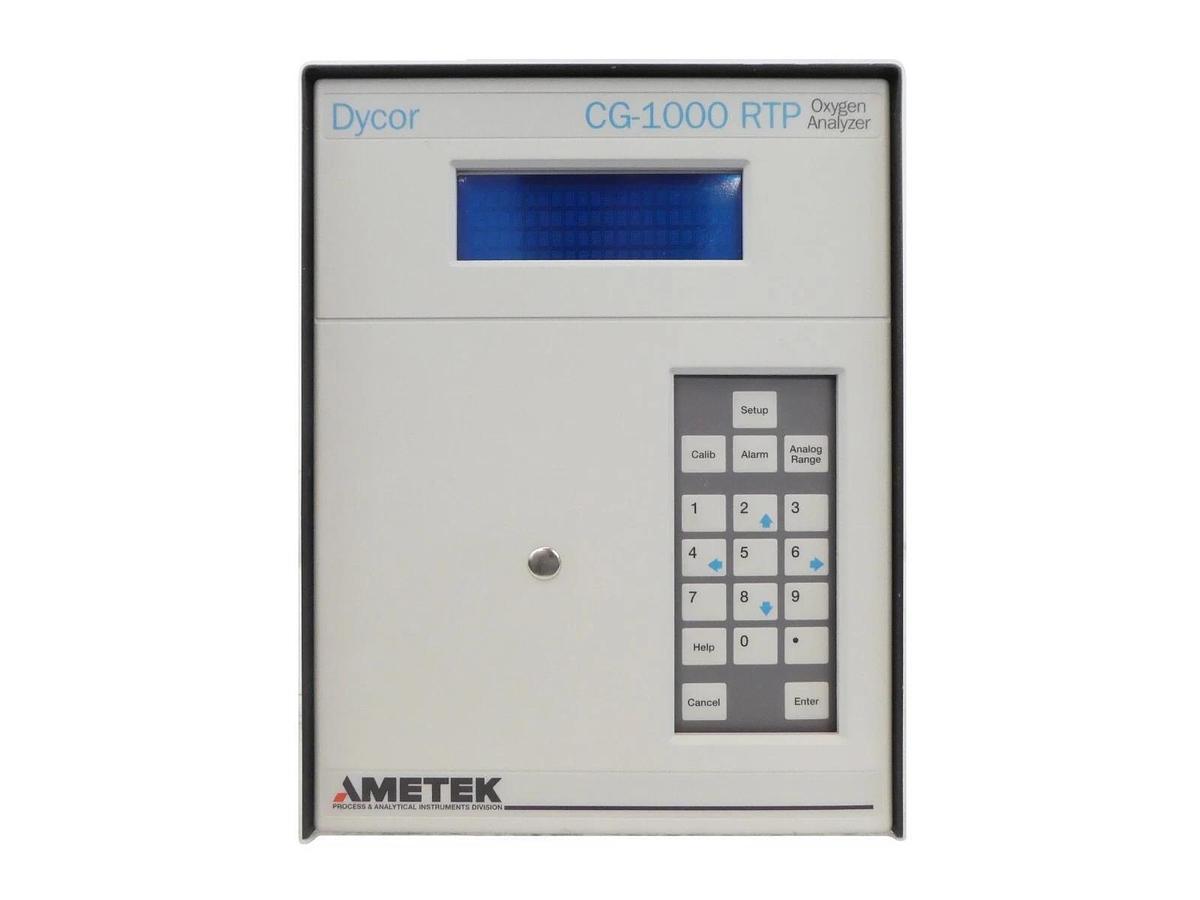 Used AMETEK Process Instruments Dycor CG-1000 RTP Oxygen Analyzer Working Surplus