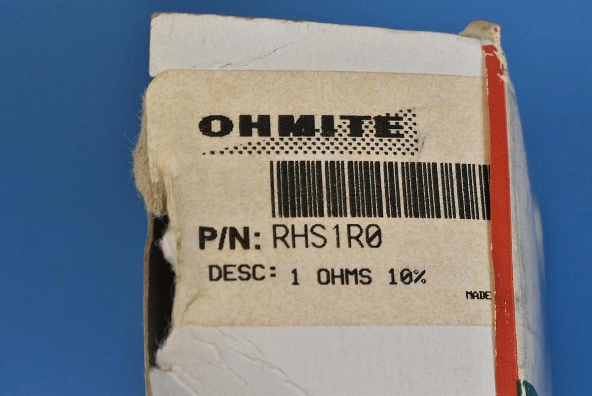 Used Ohmite RHS1R0 Ion Gauge Pot 1 Ohms
