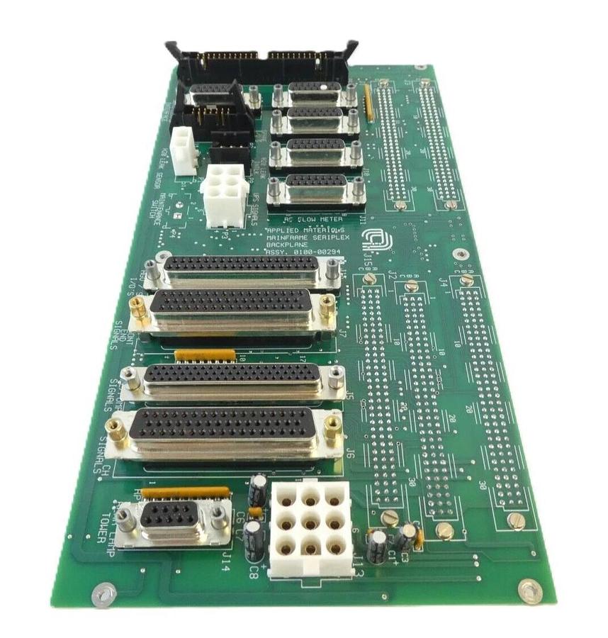 Used AMAT Applied Materials 0100-00294 Mainframe Seriplex Backplane PCB Working