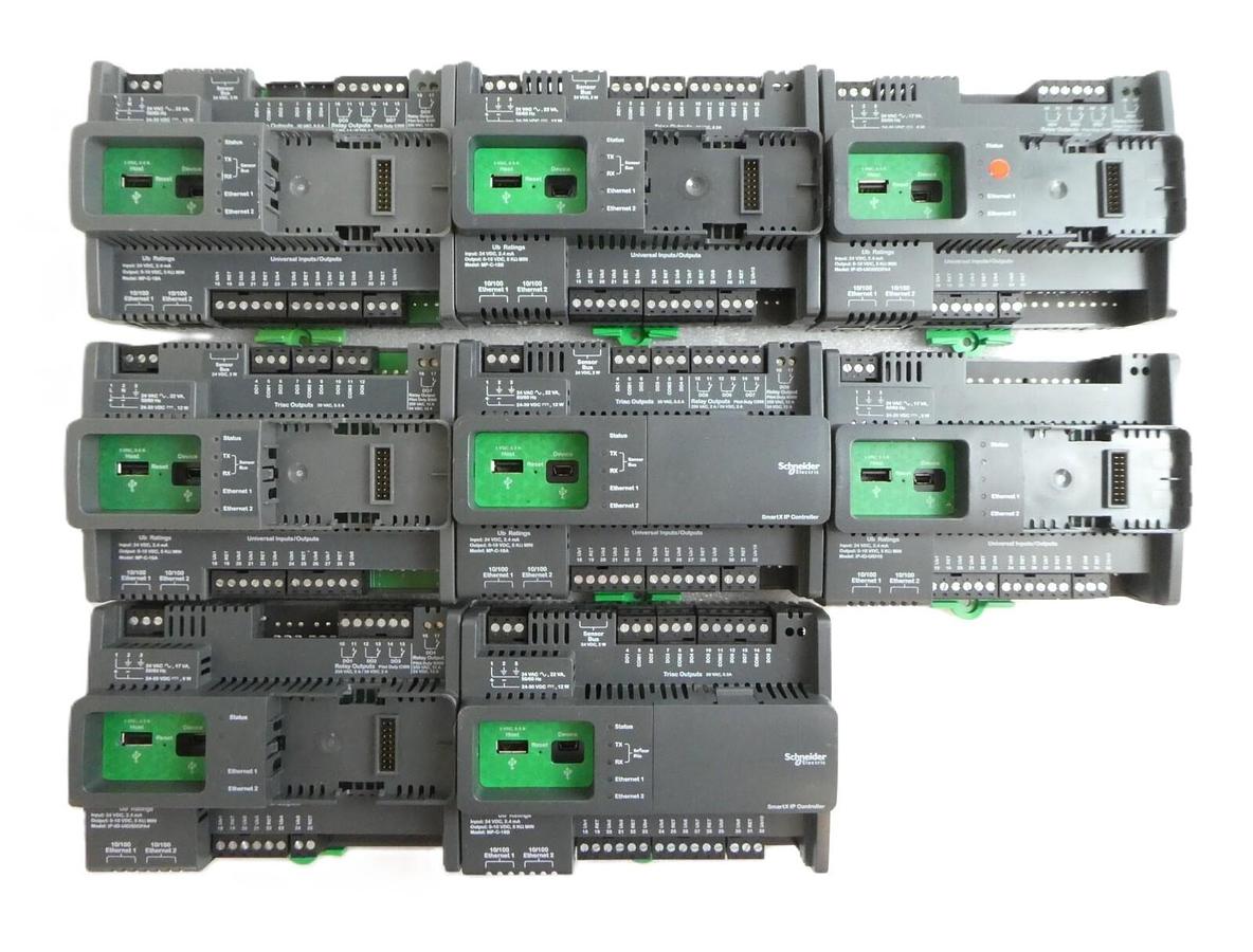 Used Schneider SXWIPIOAA10001 Smart IP Controller Module Reseller Lot of 8 Working