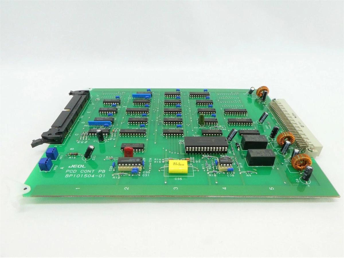 Used JEOL BP101504-01 PCD CONT PB PCB Card JWS-7555S SEM Working Spare