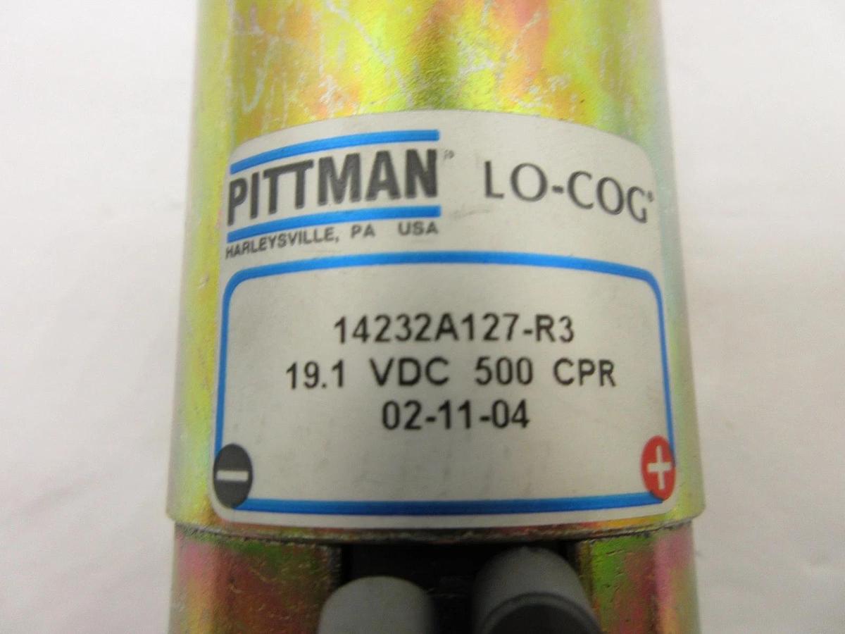 Used Pittman 14232A127-R3 Servo Motor 9700-9102-01 Rev. B LO-COG Used Working