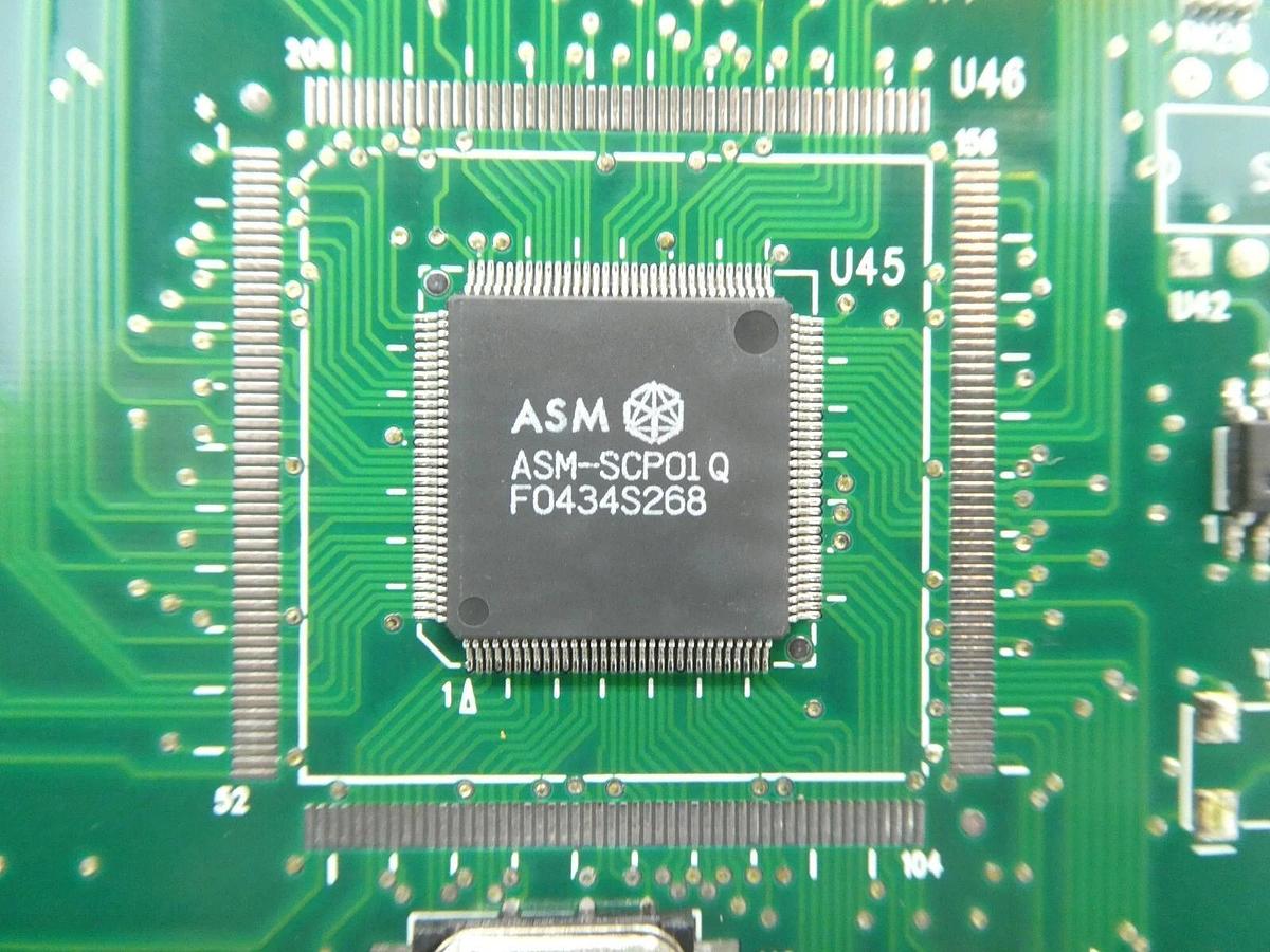 Used ASM Advanced Semiconductor Materials 03-21127 PCB Card Rev. G 02-15467-01 Spare