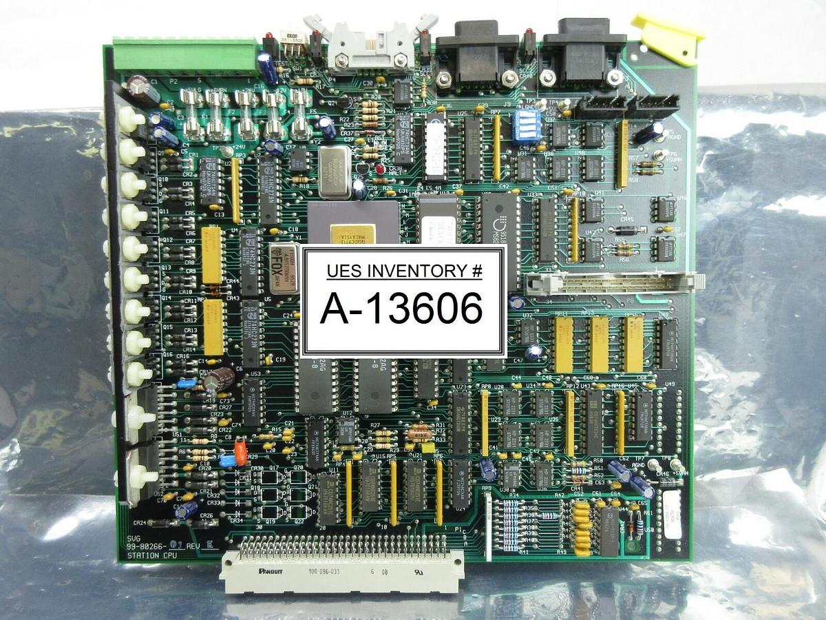 Used SVG Silicon Valley Group 99-80266-01 Stack Bake Station CPU PCB Card 90S Used