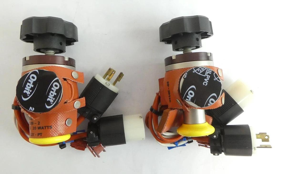 Used Nor-Cal Products 279875 Isolation Valve with Heater Jacket Lot of 4 Working
