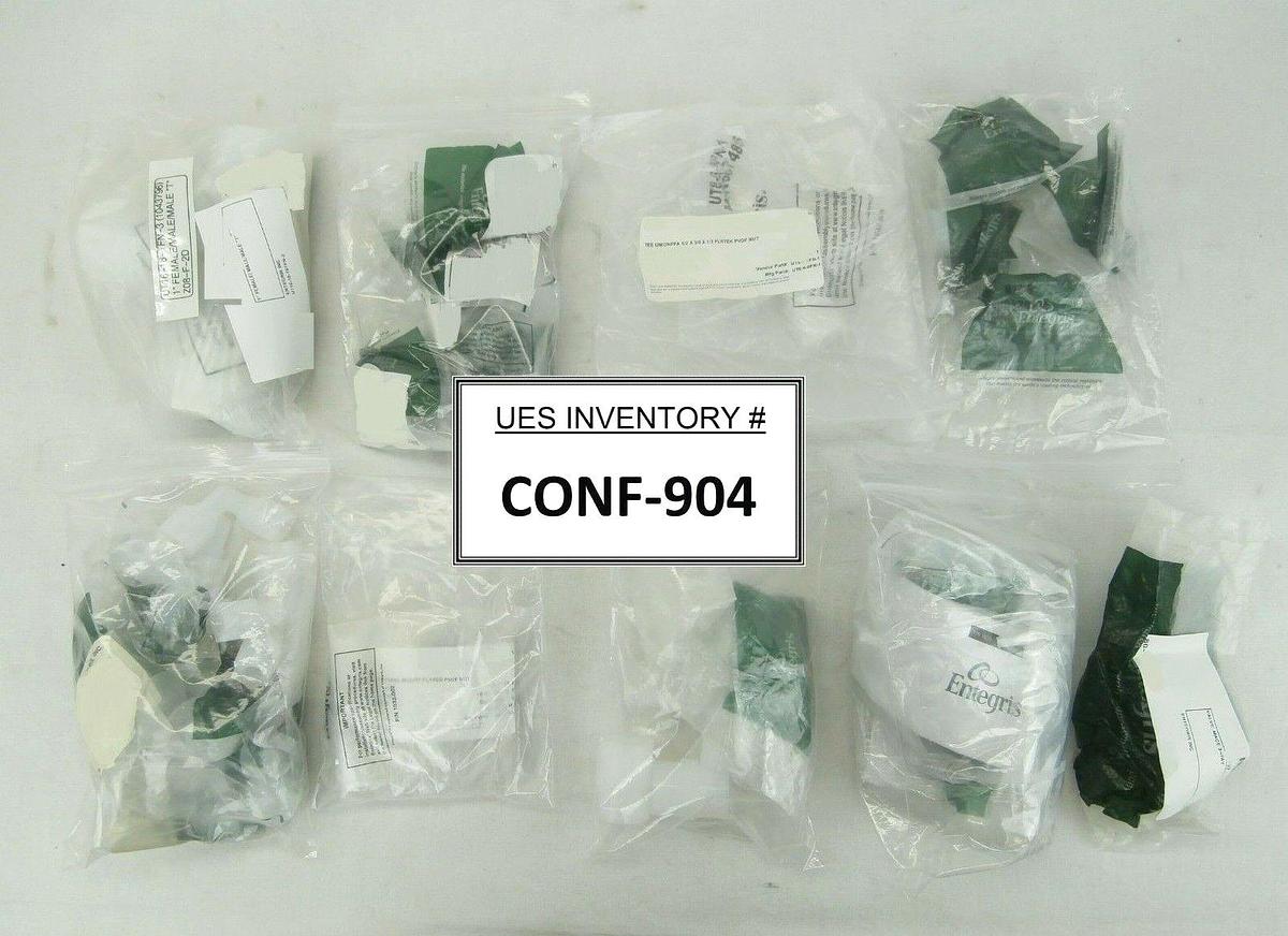 Entegris Semiconductor Fitting 1032-065 UE6N N8-6 N12-8 Reseller Lot of 33 New