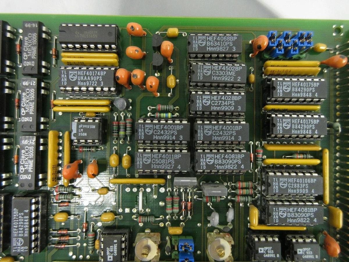 Used Phililps 4022.192.72182 Processor Relay PCB Card LNSA FEI Company XL 830 Used