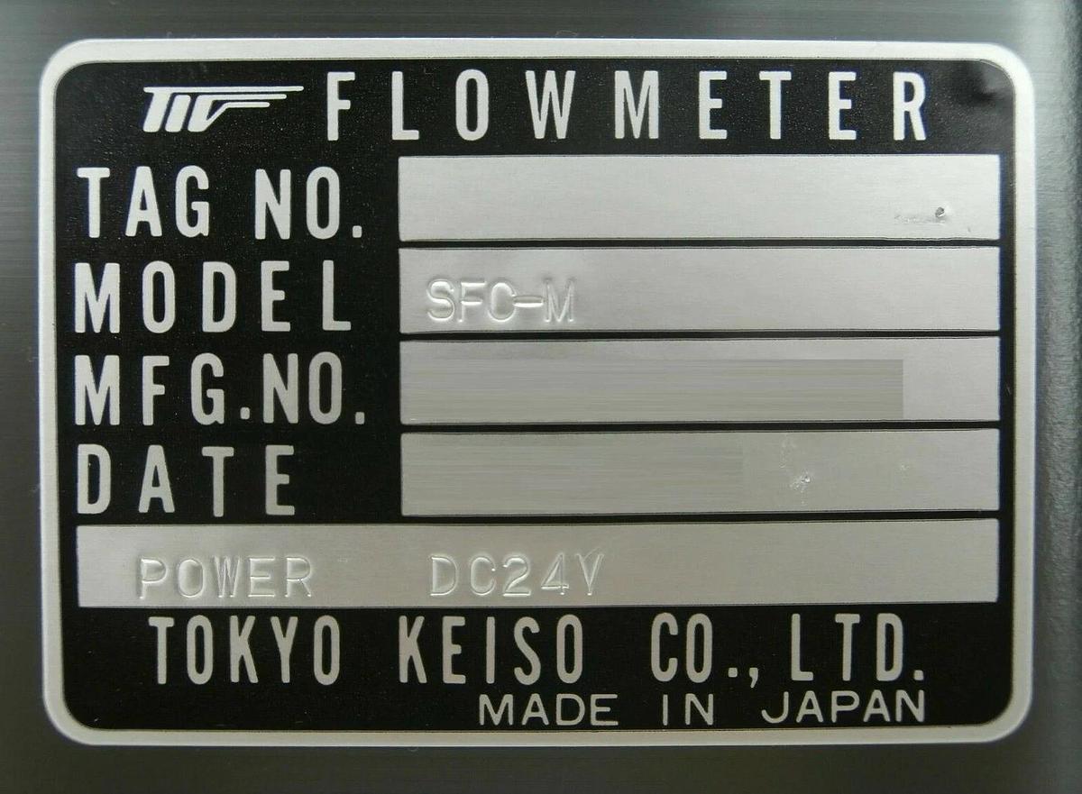 Used Tokyo Keiso SFC-M 3-Channel Flowmeter Signal Converter TEL Lithius Working