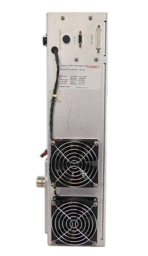 Used Comet Technologies 20081460 RF Match 3000W @ 27.12MHz Working Surplus