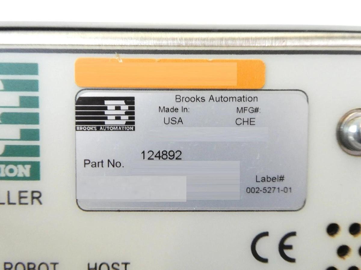 Used Brooks Automation 124892 Series 8 Robot Controller KLA-Tencor WaferSight Working