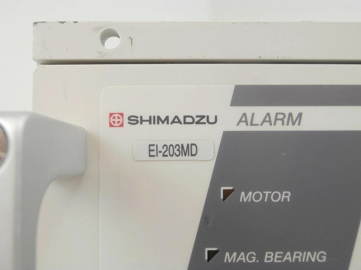 Used Shimadzu EI-203M Turbomolecular Pump Controller TMP Turbo Tested Working