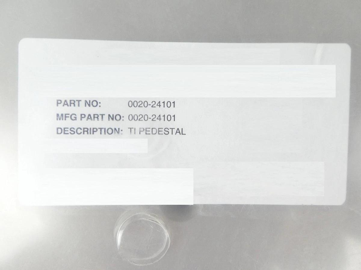 Refurbished AMAT Applied Materials 0020-24101 200mm Pedestal PCII Ti Lot of 2 Refurbished