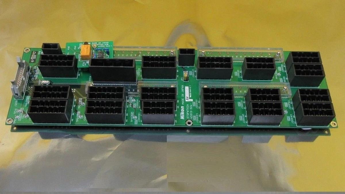 Used Nikon 4S013-324-1 Backplane Interface Board PCB STGPWTX2A NSR-S204B Used Working