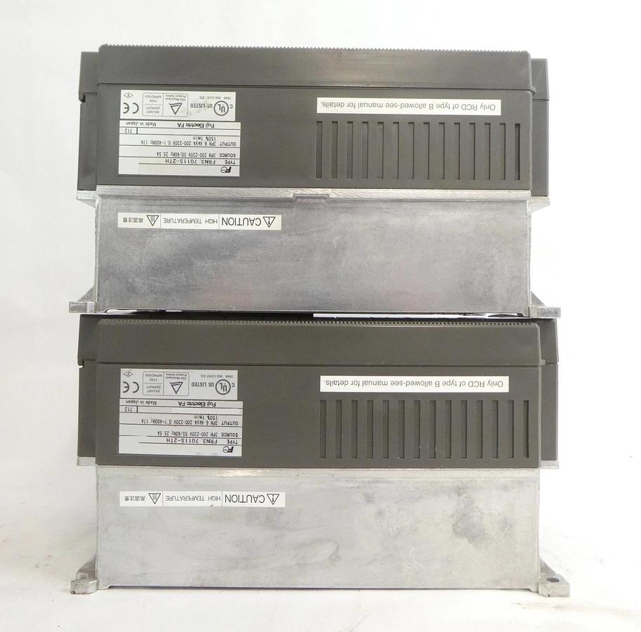 Used Fuji Electric FRN3.7G11S-2TH Frequency Changer Frenic 5000G11 Lot of 7 Working