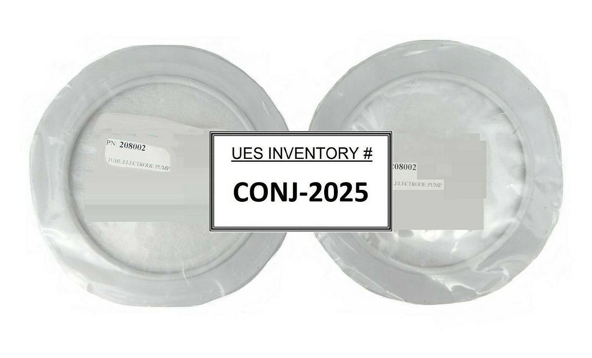 Varian Ion Implant Systems 208002 Electrode Pump Tube Reseller Lot of 2 New