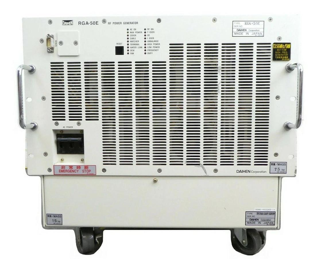 Used Daihen RGA-50E HF RF Power Generator TEL Tokyo Electron 3D80-002263-11 Working