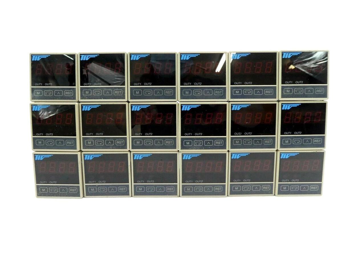 Used Tokyo Keiso EM01-24025 Indicating Totalizer IR-2000 Lot of 18 Working Surplus