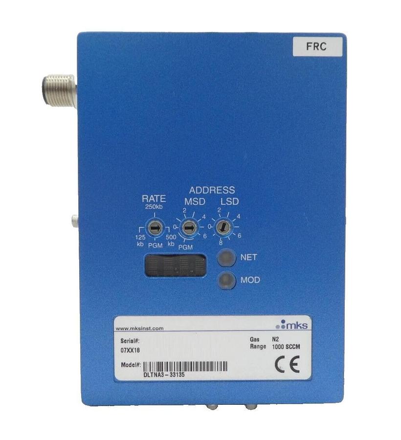 Used MKS Instruments DLTNA3-33136 Flow Ratio Controller DELTA III Working Surplus
