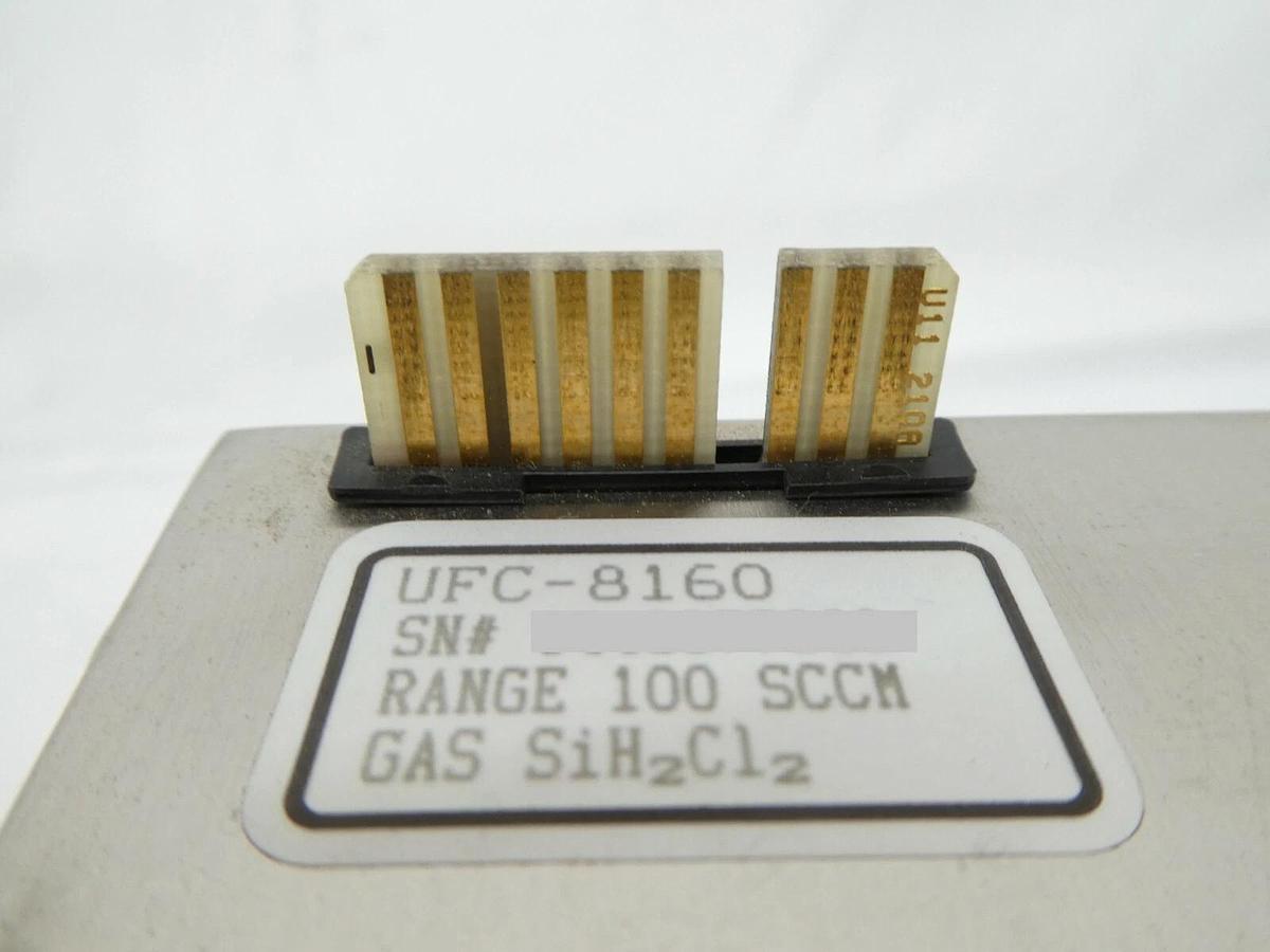 Used UNIT Instruments UFC-8160 Mass Flow Controller MFC 100 SCCM SiH2Cl2 Working