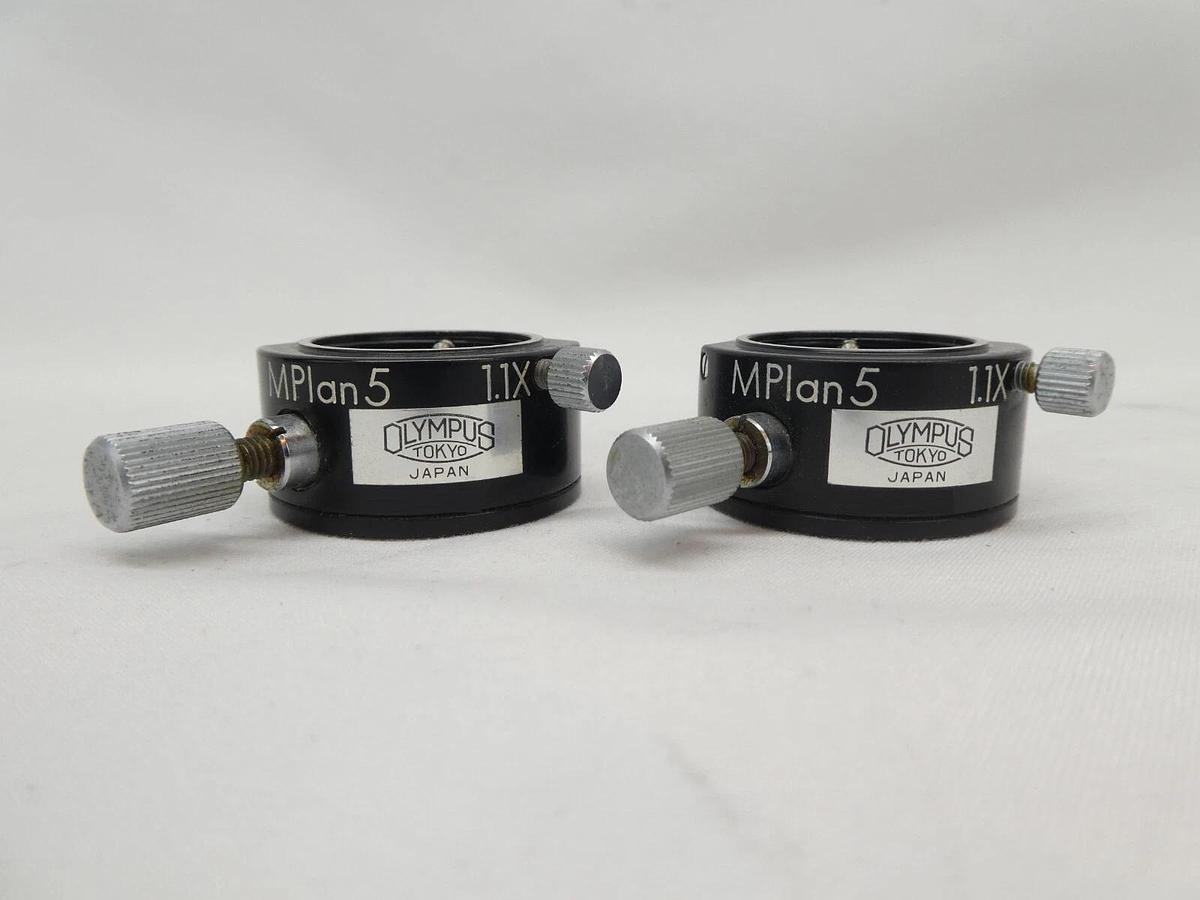 Used Olympus MPlan DIC Prism MPlan100 MPlan40 MPlan20 MPlan10 MPlan5 Lot of 13 Spare