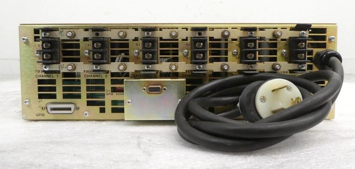 Used Elgar AT8B-01-04-01-02-4477 Programmable DC Power Supply System AT8000B Working