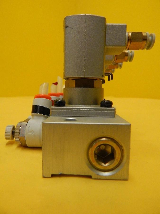 Used SMC VXA2 131 Air Operated Valve Assembly Reseller Lot of 2 Used Working