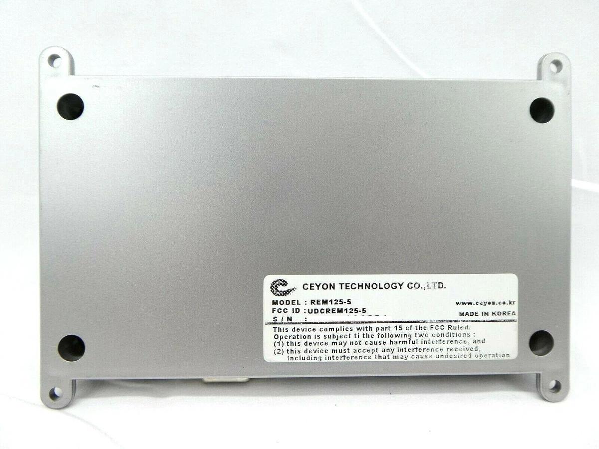 Used Ceyon Technology REM125-5 RFID Multi-Port Reader REM 125 Display Spot Working