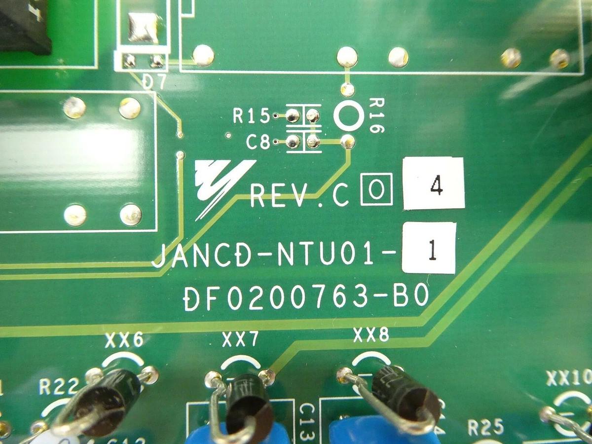Used Yaskawa Electric JANCD-NTU01-1 Robot PCB DF0200763-B0 Nikon NSR-S610C Working