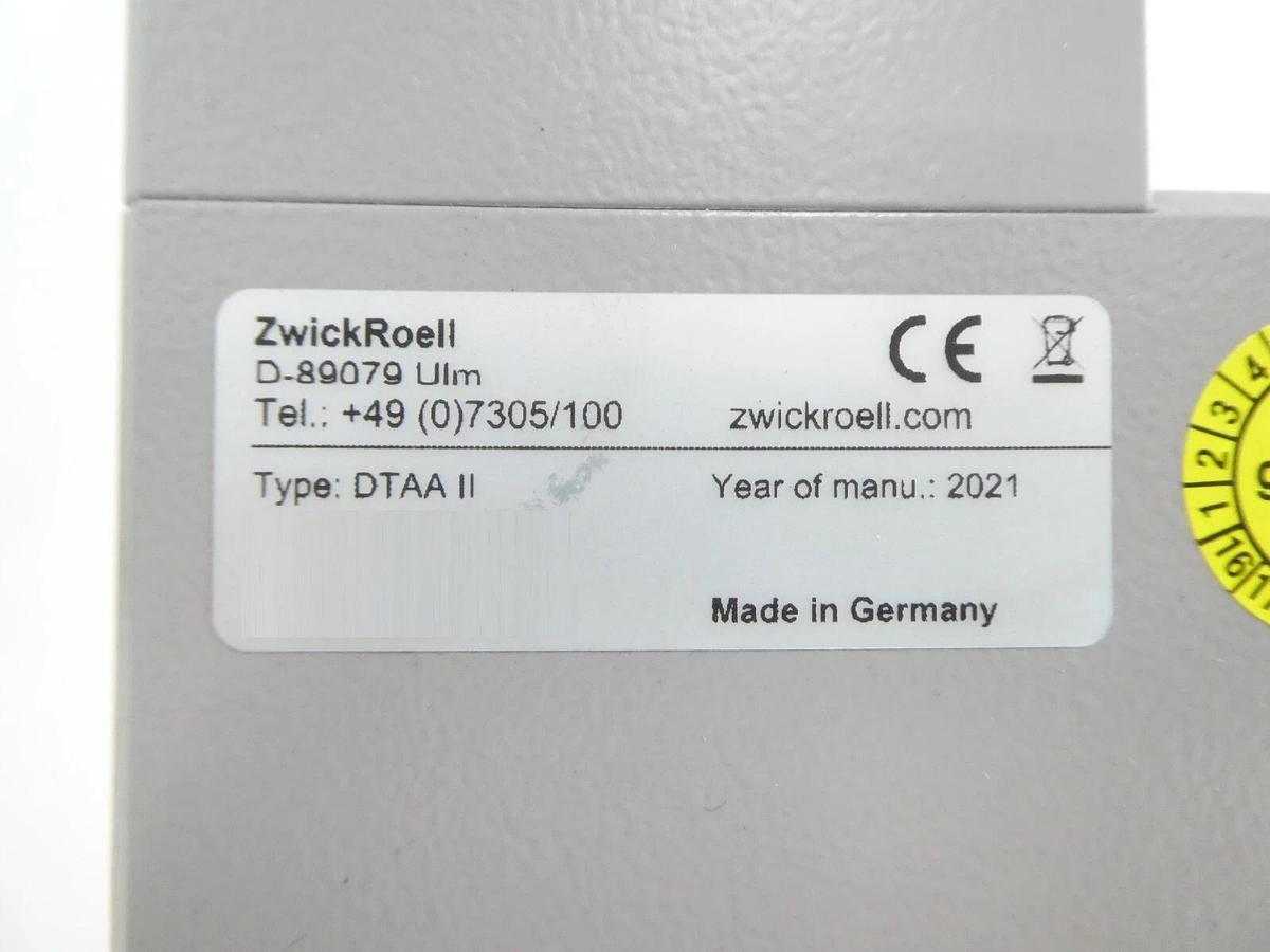 Used Zwick Roell 3105 Digi Test II Digital IRHD/Shore Hardness Tester Parts Surplus