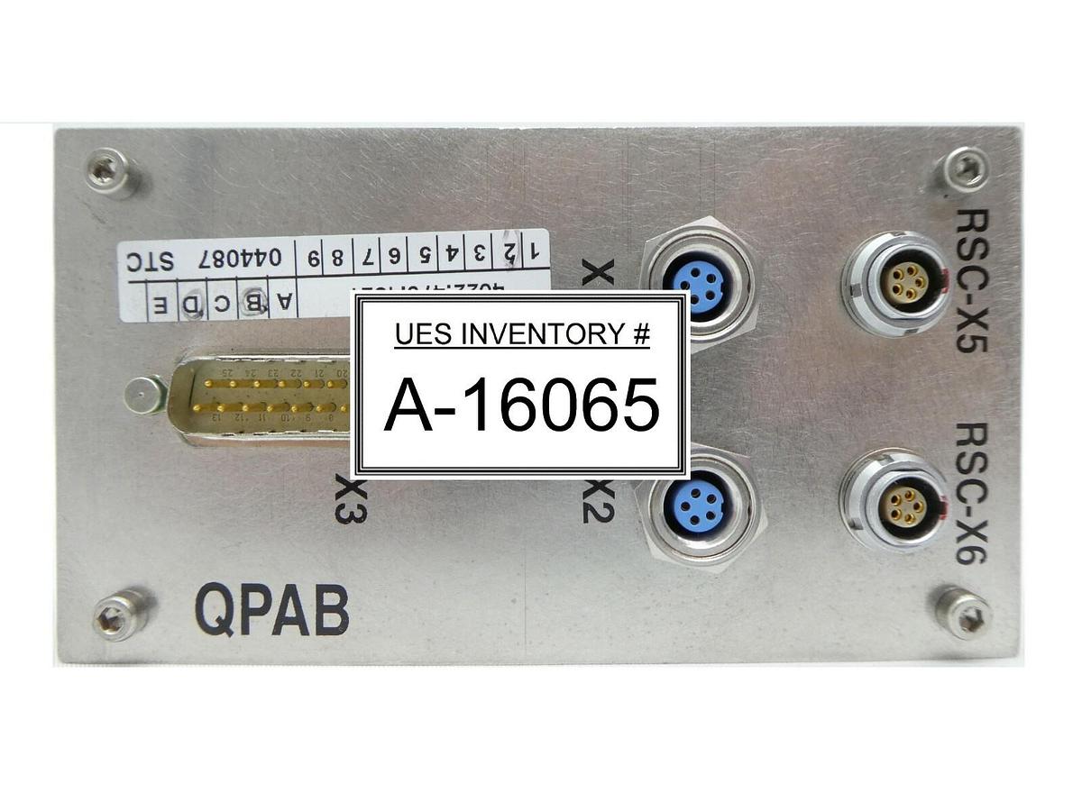 Used ASML 4022.470.4321 Interface Module QPAB SVG Silicon Valley Group Working Spare