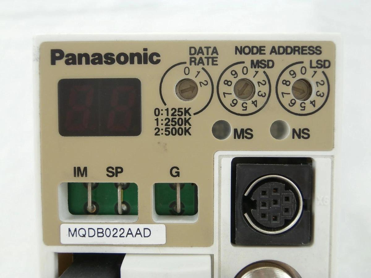 Used Panasonic MQDB022AAD AC Servo Driver Used Working
