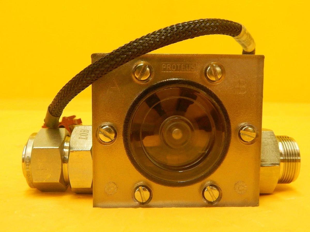 Used Proteus Industries 9812SA19P3 Flow Meter AMAT 0190-09338 Used Working