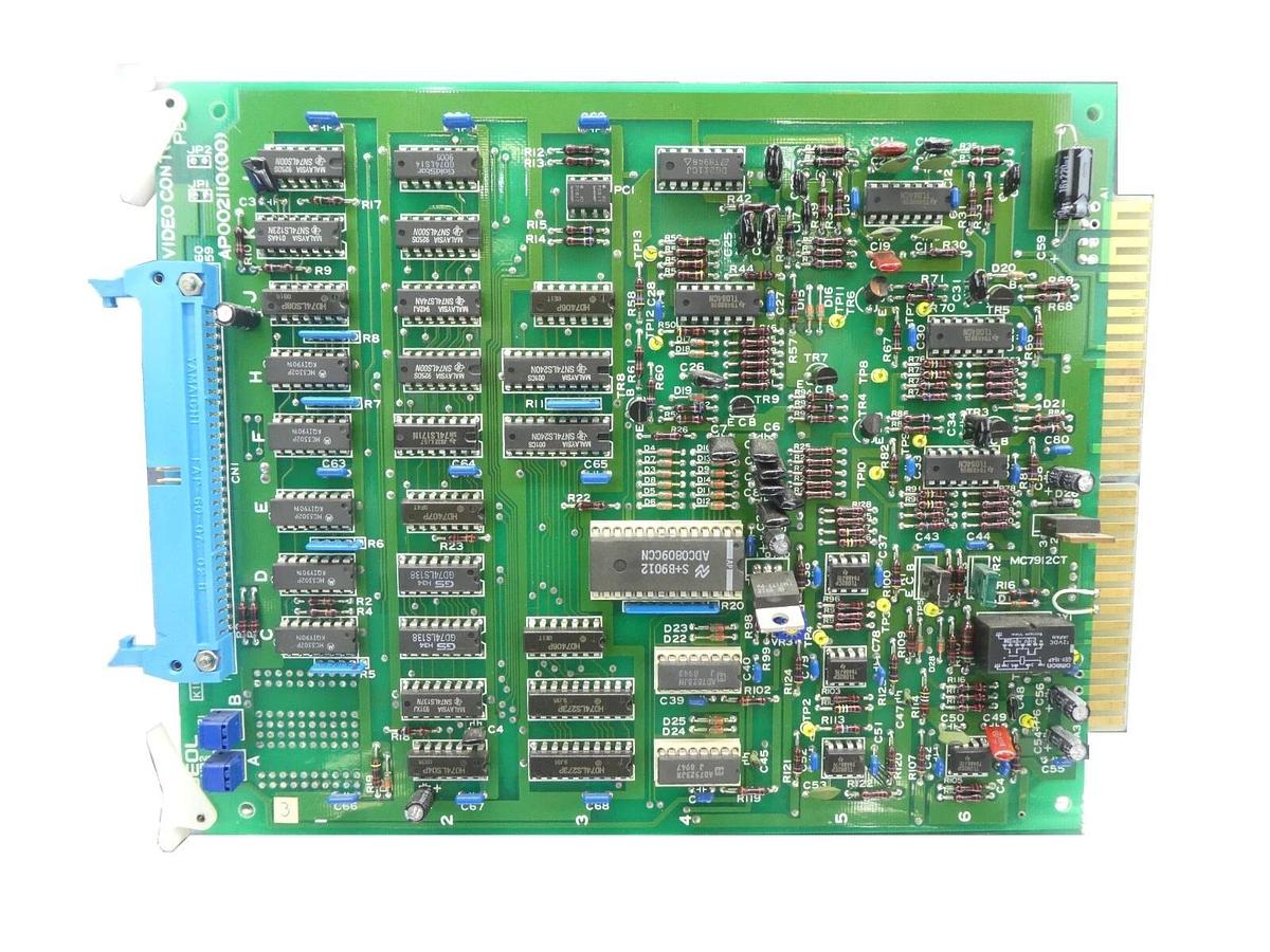 Used JEOL AP002110(00) Video Control PCB Card VIDEO CONT(3) PB JSM-6400F SEM Working