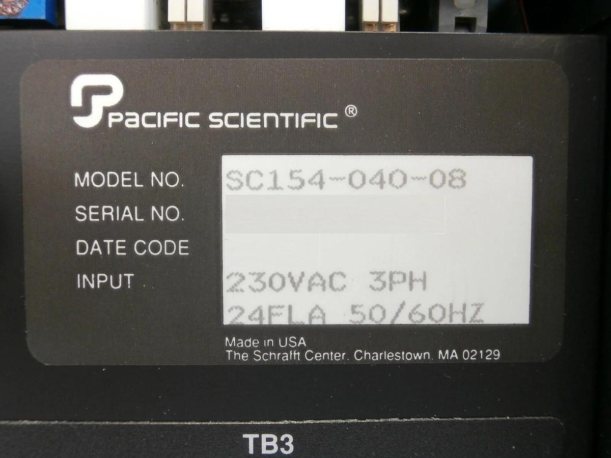 Used SVG Silicon Valley Group Coater Spindle Motor Controller SC154-040-08 90S Spare