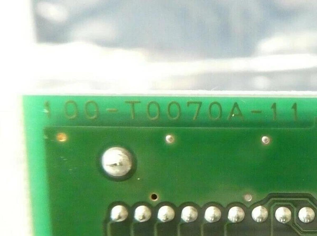 Used TEL Tokyo Electron FPC-T0074A-11 IF Fan Control #01 Board PCB Rudolph F30 Spare