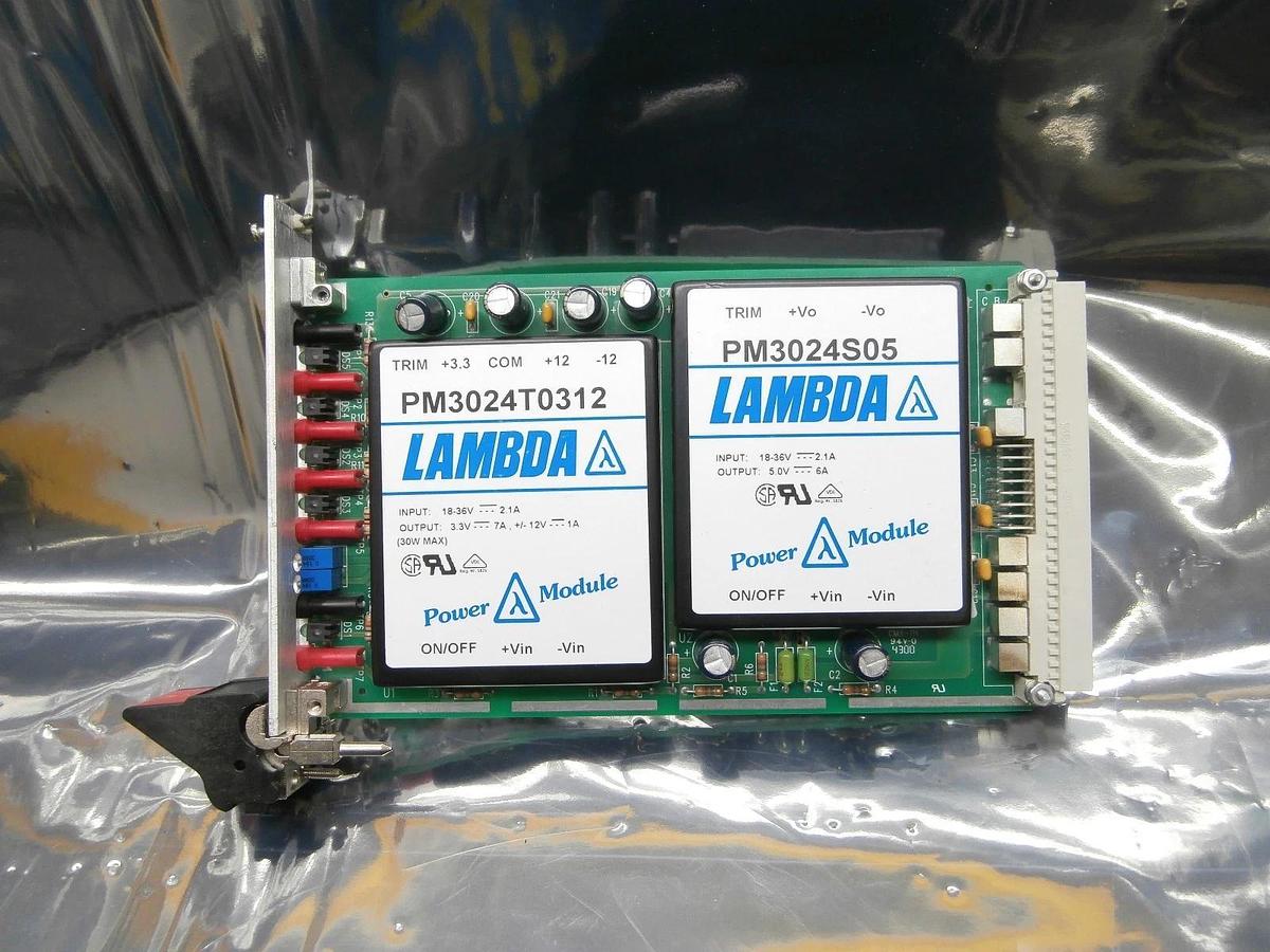 Used Lambda PDC60-300 Power Supply Card PCB HAL-02-1474 Rev. B Used Working