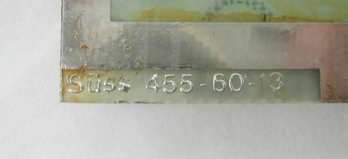 Used Karl Suss 455-60-13 PCB Card 559.13bA MJB 55 Wafer Mask Aligner Working Surplus